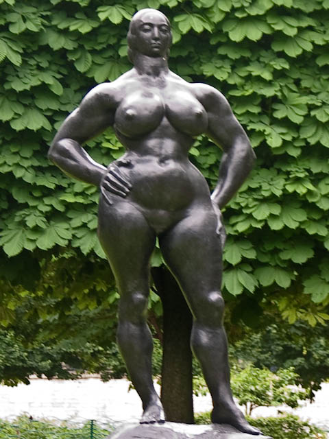 Statue I saw in Paris.