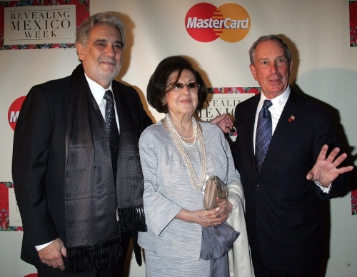 Mayor-michael-bloomberg-and-placido-domingo-arrive-for-the-opening-night-reception-for-revealing-mexico-week-