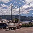 Boats and mountains