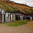 Beach huts