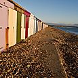 Beach huts