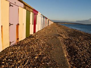 Beach huts