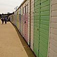 Beach huts