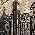 Iron railings