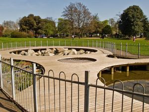 Agnes riley ornamental pond