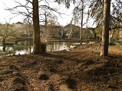 Refurbished pond