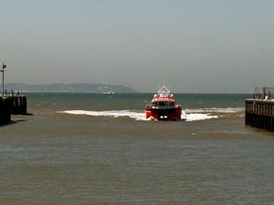 Approaching harbour