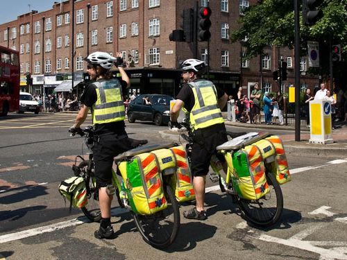 Bicycle paramedics