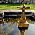 Fountain in Peace Garden