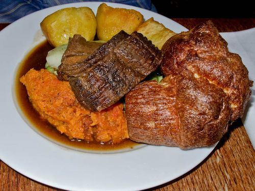 Beef and yorkshire