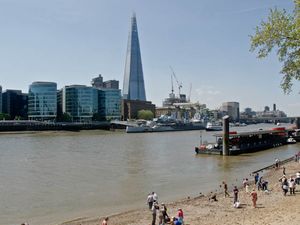 Beach and Shard