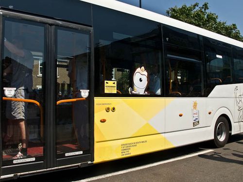 Torchbearers bus