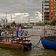 Distant Canary wharf