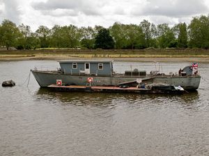 Bike on a boat