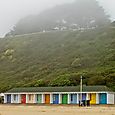 Beach huts