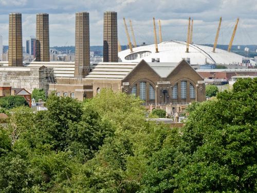 Power station and dome