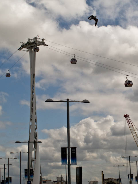 Cable car pylon