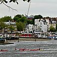 Kayaks under BT Tower