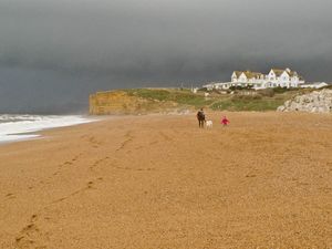 On the beach