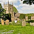 Upper Slaughter church yard