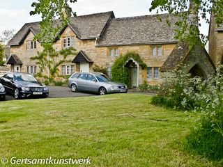 Nice houses, shame about the cars