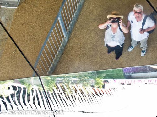 Us reflected in bridge