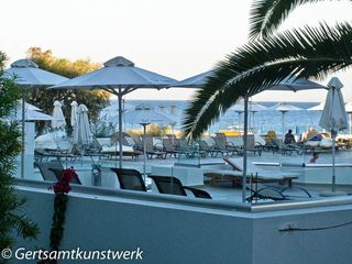 Pool bar view