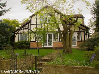 Timbered house