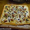 Goat's cheese and fig tart