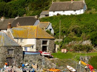 Houses and boats