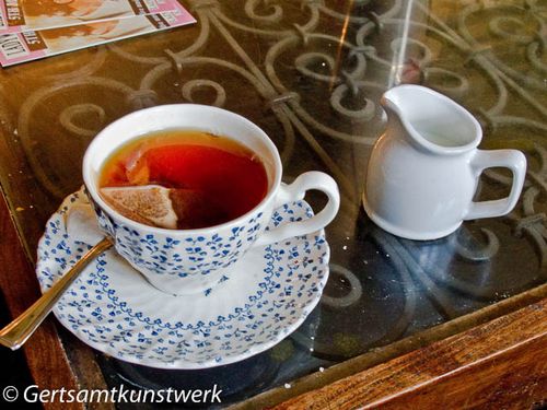 Teabag in a cup