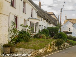 Thatched terrace