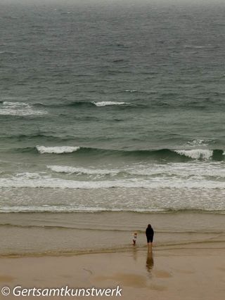 Gloomy day in Mount's Bay