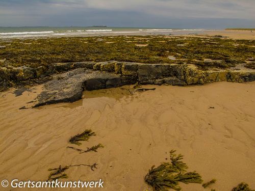 Sand and rocks