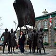 Me and Liberation Sculpture