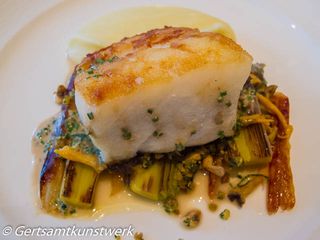 Roast cod