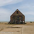 Abandoned lifeboat house