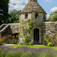 Lavender and tower