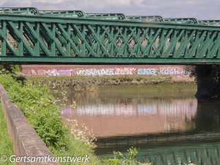 Bridge and graffiti