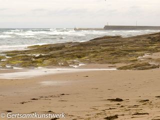 Seahouses pier