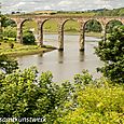 Bridge and hills