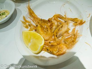 Shell on prawns