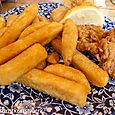 Fish and chips at Wetherspoons