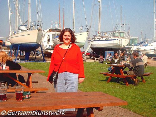 Me at Shotley Marina