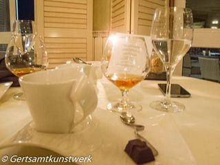 Calvados, coffee and truffles