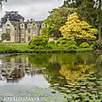 Lake and mansion