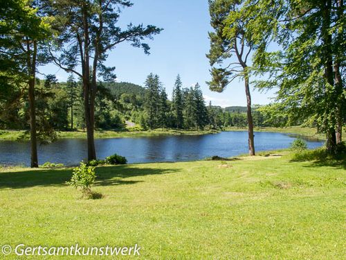 Cragside lake