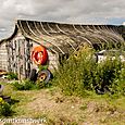 Hut or boat