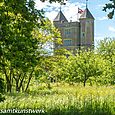 Tower and orchard