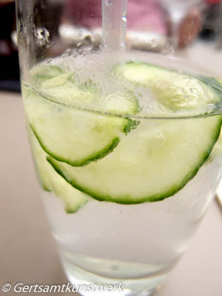 Gin and cucumber